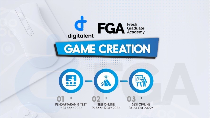 DTS FGA Game Creation - Pengumuman Penerimaan Peserta & Waiting List