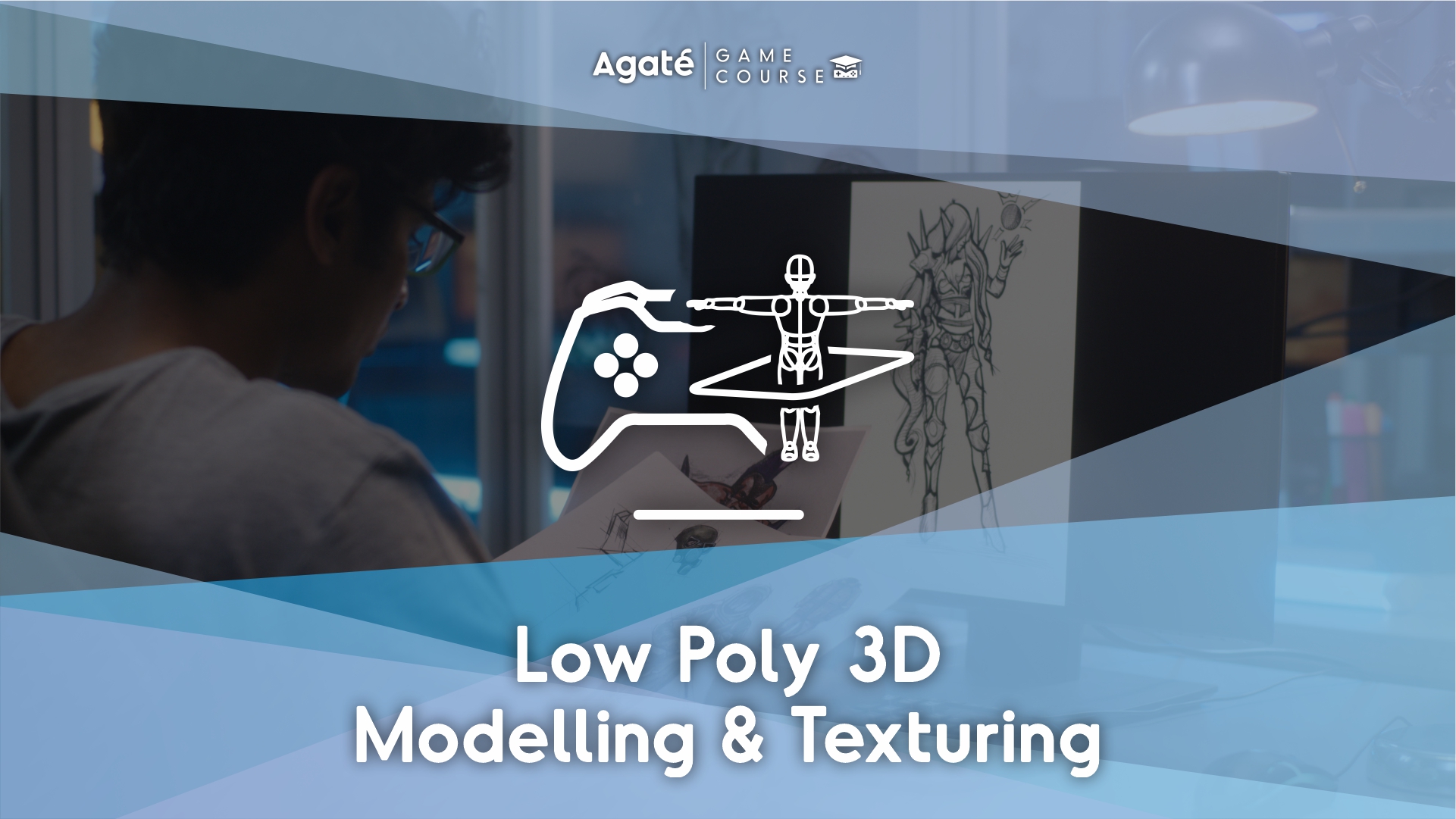 3D Low Poly Character Modeling & Texturing Batch 4